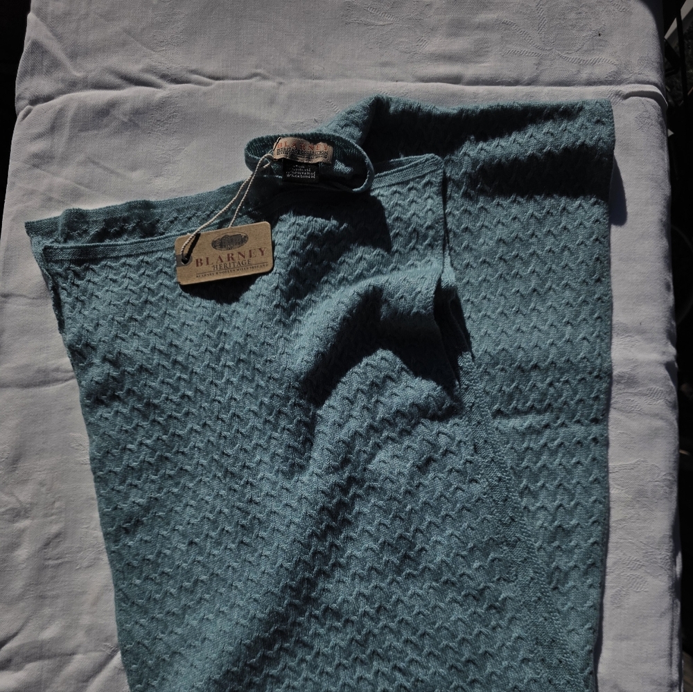 Irish NEW Tags Blarney Woolen Mills Ireland Heritage NWT scarf - Picture 11 of 11